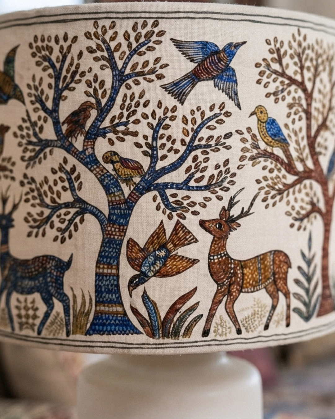 Gond Forest Lamp