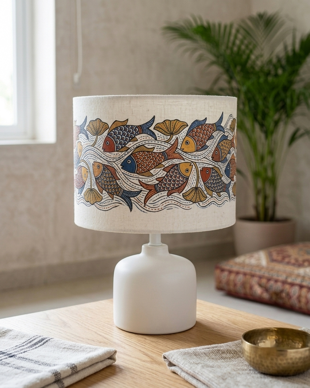 Gond Fish Lamp